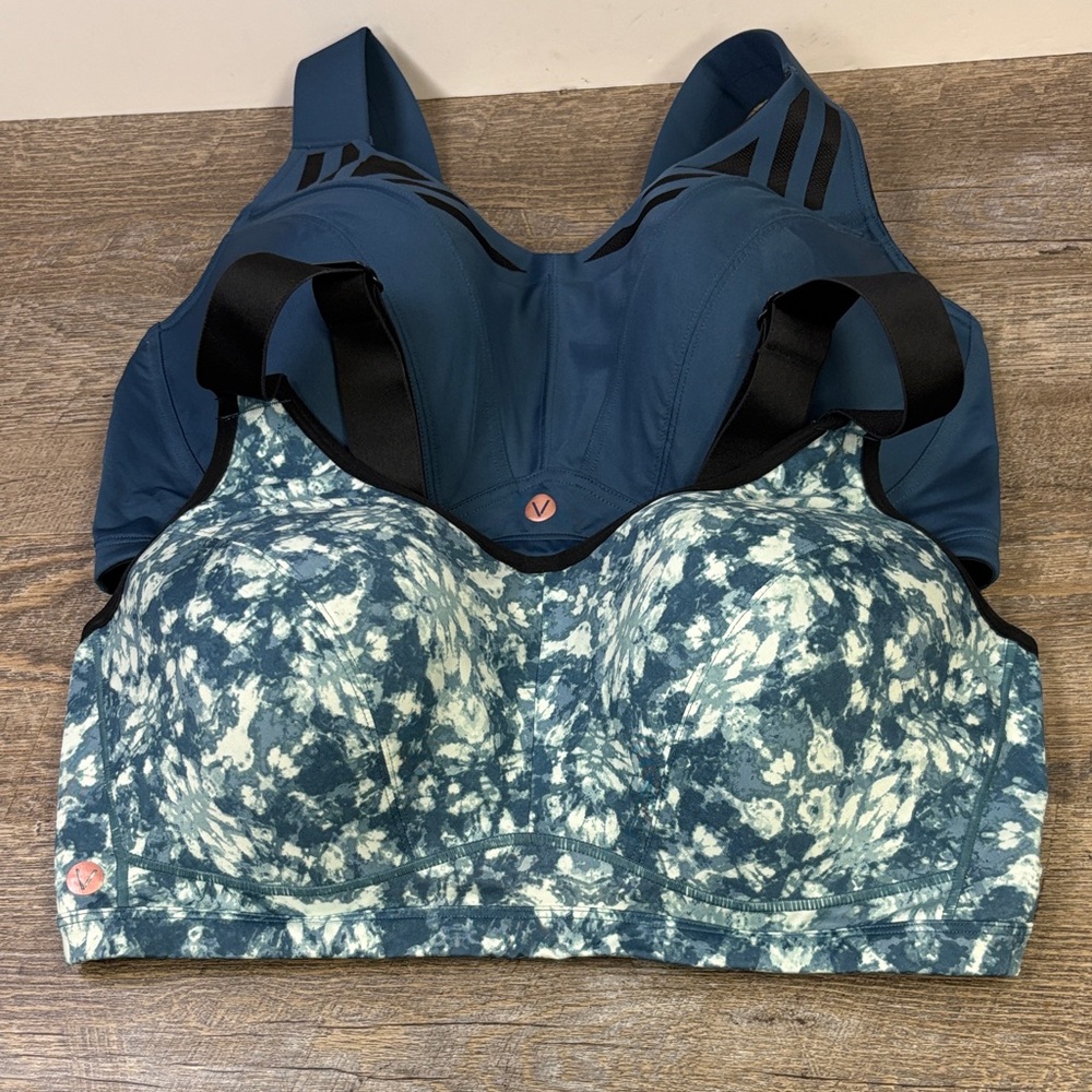 Livi Active Lane Bryant Max Support Underwire Sports Bras (42DDD) Bundle of 2